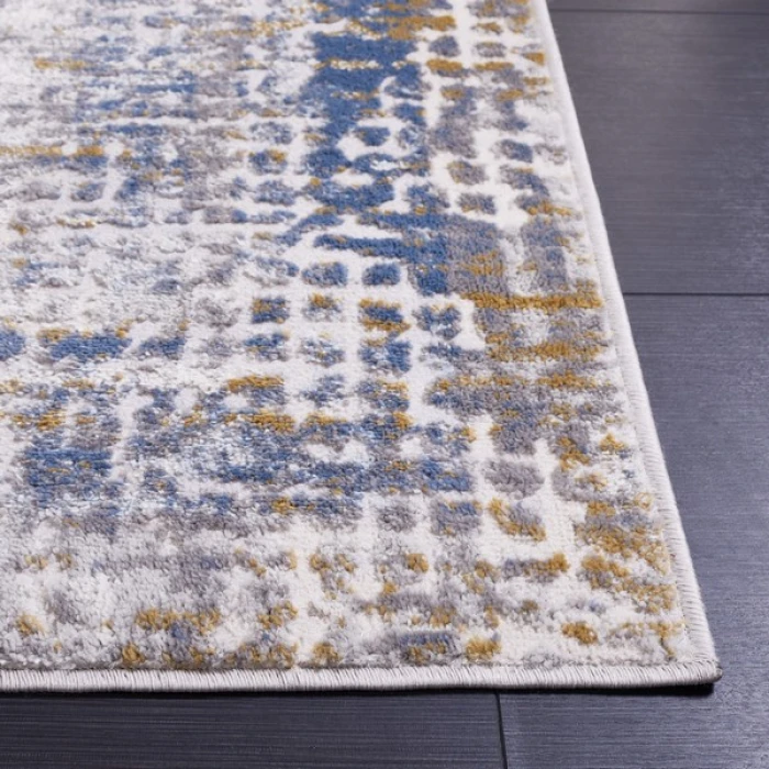 Safavieh Palma Beige / Light Blue PAM338 6 ft. 7 in. X 6 ft. 7 in. Square Rug