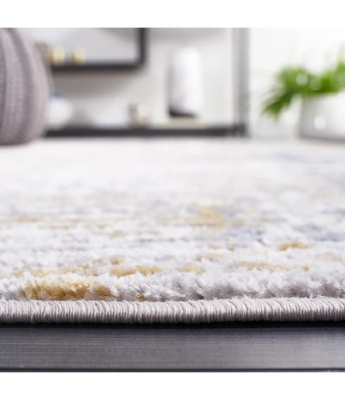 Safavieh Palma Beige / Light Blue PAM338 5 ft. 5 in. X 7 ft. 7 in. Rectangle Rug