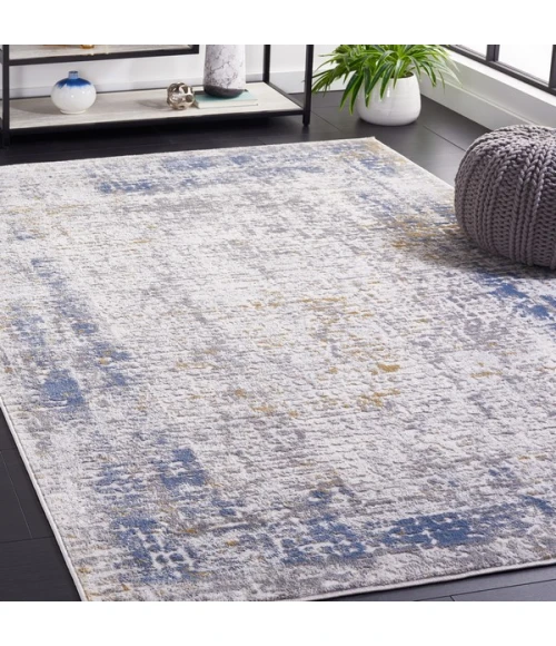 Safavieh Palma Beige / Light Blue PAM338 5 ft. 5 in. X 7 ft. 7 in. Rectangle Rug