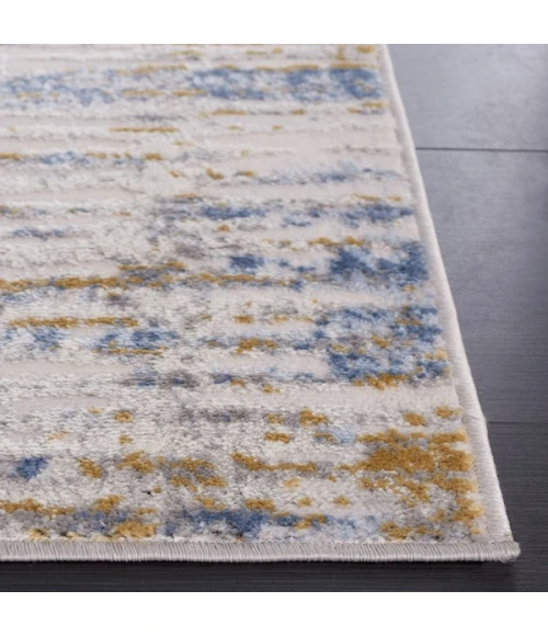 Safavieh Palma Beige / Light Blue PAM342 4 ft. 5 in. X 6 ft. 5 in. Rectangle Rug