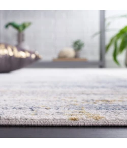 Safavieh Palma Beige / Light Blue PAM344 6 ft. 7 in. X 6 ft. 7 in. Round Rug