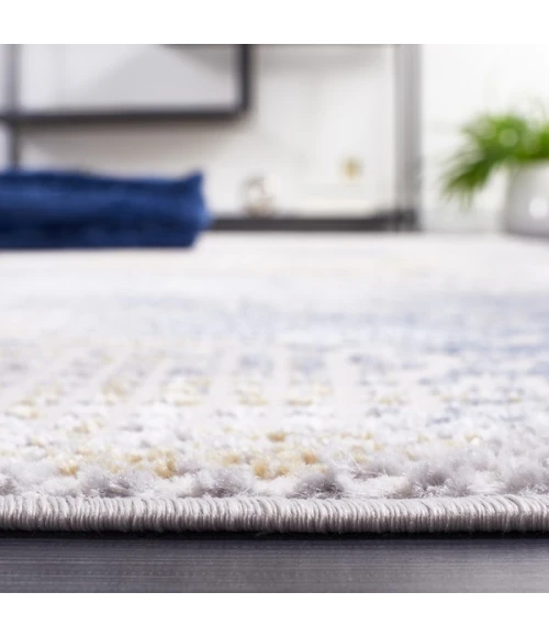 Safavieh Palma Beige / Light Blue PAM346 2 ft. 2 in. X 9 ft. Runner Rug