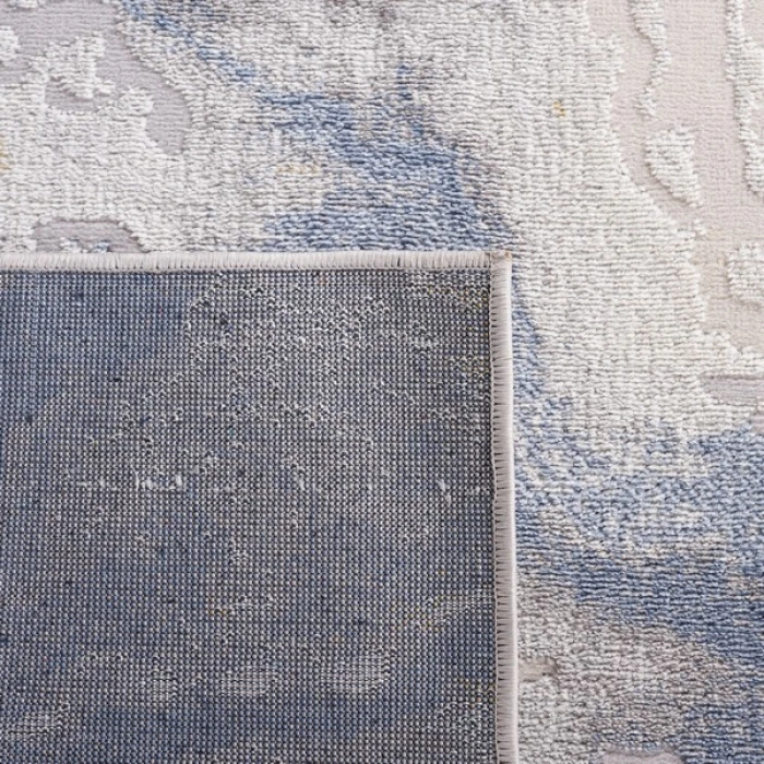 Safavieh Palma Beige / Light Blue PAM348 6 ft. 7 in. X 6 ft. 7 in. Square Rug