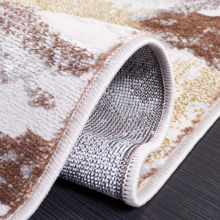 Safavieh Palma Beige / Brown PAM348 2 ft. 2 in. X 9 ft. Runner Rug