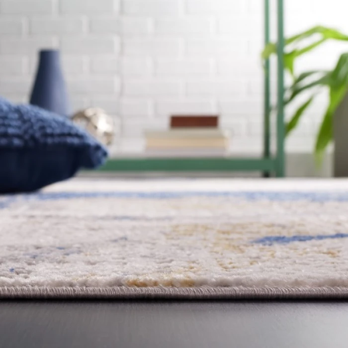 Safavieh Palma Beige / Blue PAM350 8 ft. X 10 ft. Rectangle Rug