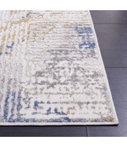 Safavieh Palma Beige / Light Blue PAM350 2 ft. 2 in. X 9 ft. Runner Rug