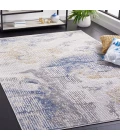 Safavieh Palma Beige / Light Blue PAM350 4 ft. 5 in. X 6 ft. 5 in. Rectangle Rug