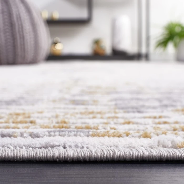 Safavieh Palma Beige / Light Grey PAM352 2 ft. 2 in. X 9 ft. Runner Rug