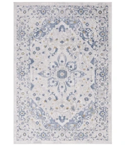Safavieh Palma Beige / Light Blue PAM354 5 ft. 5 in. X 7 ft. 7 in. Rectangle Rug