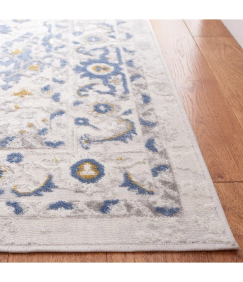 Safavieh Palma Beige / Light Blue PAM354 5 ft. 5 in. X 7 ft. 7 in. Rectangle Rug
