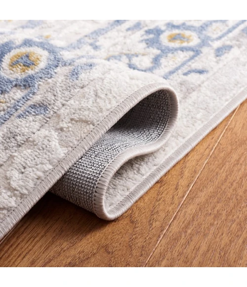 Safavieh Palma Beige / Light Blue PAM354 5 ft. 5 in. X 7 ft. 7 in. Rectangle Rug