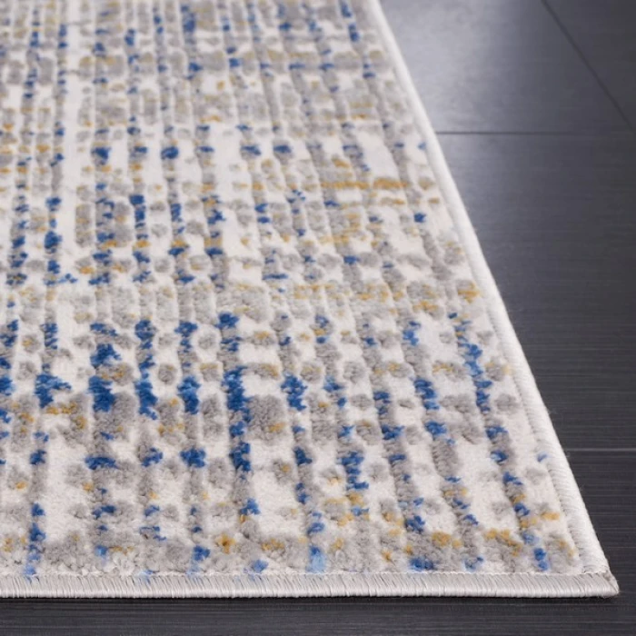 Safavieh Palma Beige / Blue PAM356 4 ft. 5 in. X 6 ft. 5 in. Rectangle Rug