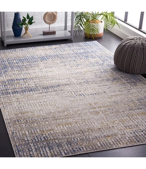 Safavieh Palma Beige / Blue PAM356 9 ft. X 12 ft. Rectangle Rug
