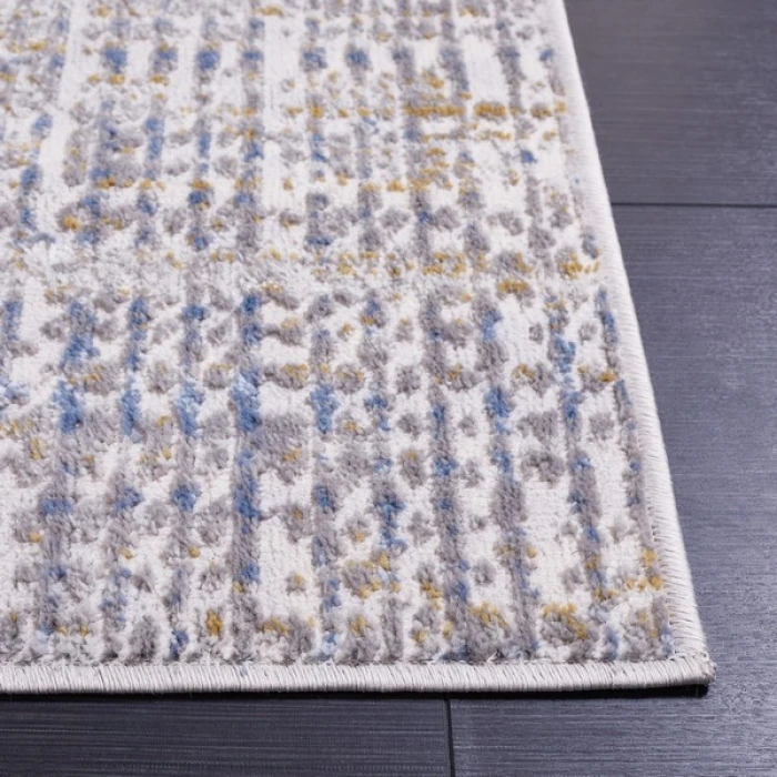 Safavieh Palma Beige / Light Blue PAM356 4 ft. 5 in. X 6 ft. 5 in. Rectangle Rug