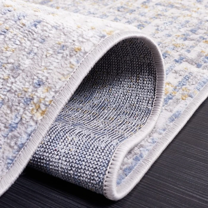 Safavieh Palma Beige / Light Blue PAM356 4 ft. 5 in. X 6 ft. 5 in. Rectangle Rug