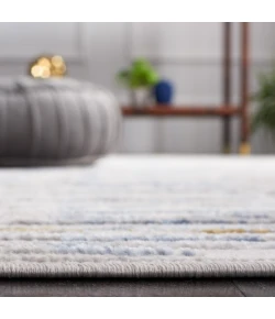 Safavieh Palma Grey / Blue PAM360 6 ft. 7 in. X 6 ft. 7 in. Round Rug