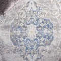 Safavieh Palma Grey / Blue PAM362 6 ft. 7 in. X 6 ft. 7 in. Round Rug