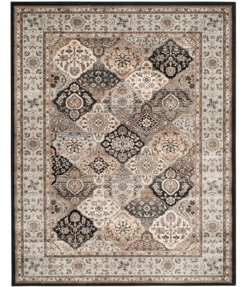 Safavieh Persian Garden Multi / Light Blue PEG609 4 ft. X 5 ft. 3 in. Rectangle Rug