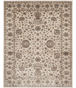 Safavieh Persian Garden Ivory / Ivory PEG610 4 ft. X 5 ft. 3 in. Rectangle Rug