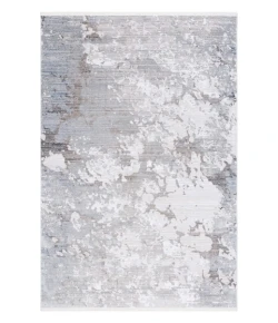 Safavieh Platinum Grey / Ivory PLA552 5 ft. 3 in. X 7 ft. 6 in. Rectangle Rug