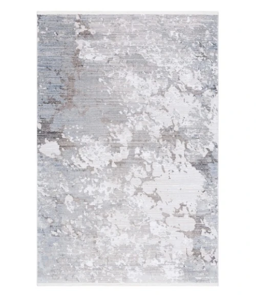 Safavieh Platinum Grey / Ivory PLA552 5 ft. 3 in. X 7 ft. 6 in. Rectangle Rug