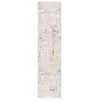 Safavieh Parker Taupe / Ivory Grey PRK100 2 ft. X 8 ft. Runner Rug