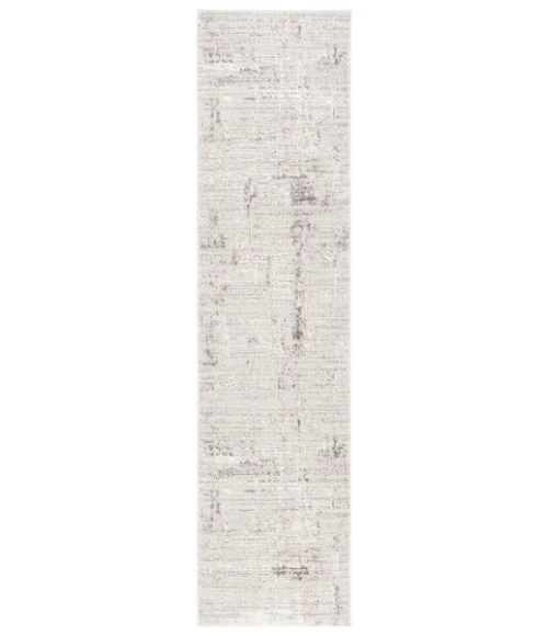 Safavieh Parker Taupe / Ivory Grey PRK100 2 ft. X 8 ft. Runner Rug