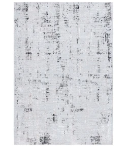 Safavieh Parker Light Grey / Black PRK100 9 ft. X 12 ft. Rectangle Rug