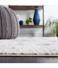 Safavieh Parker Taupe / Grey Blue PRK100 8 ft. X 10 ft. Rectangle Rug
