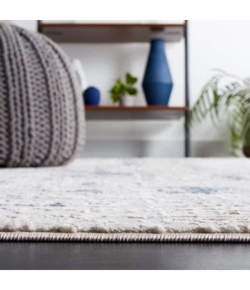 Safavieh Parker Taupe / Grey Blue PRK100 8 ft. X 10 ft. Rectangle Rug