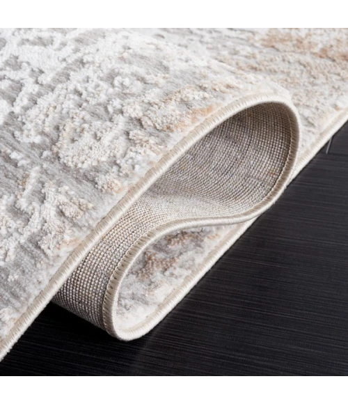Safavieh Parker Taupe / Grey Gold PRK101 4 ft. X 6 ft. Rectangle Rug