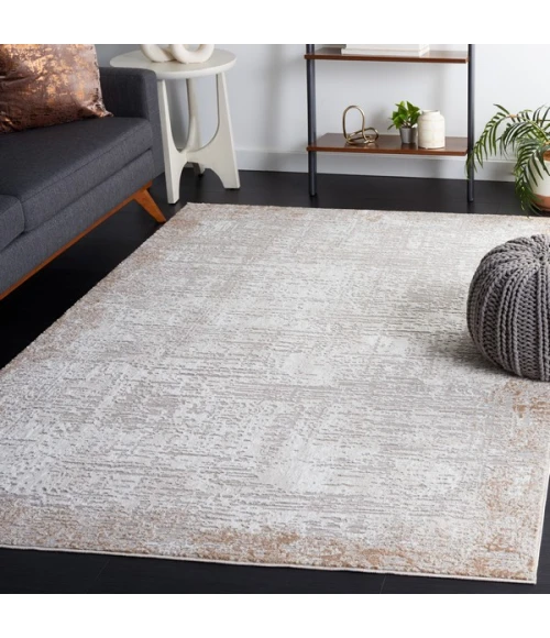 Safavieh Parker Taupe / Grey Gold PRK101 4 ft. X 6 ft. Rectangle Rug