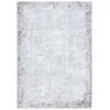 Safavieh Parker Grey / Ivory PRK101 4 ft. X 6 ft. Rectangle Rug