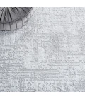 Safavieh Parker Grey / Ivory PRK101 6 ft. 7 in. X 6 ft. 7 in. Round Rug