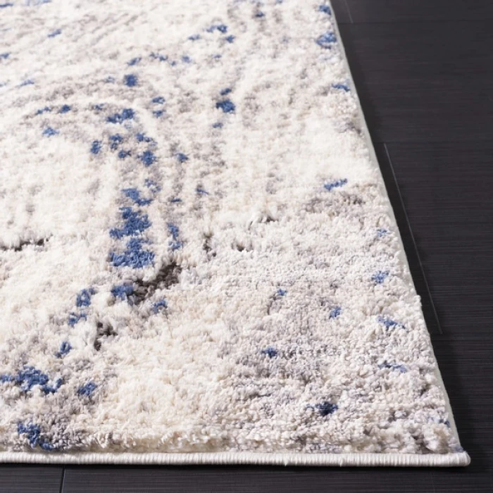 Safavieh Petra Ivory / Blue PTA102 5 ft. 3 in. X 7 ft. 7 in. Rectangle Rug