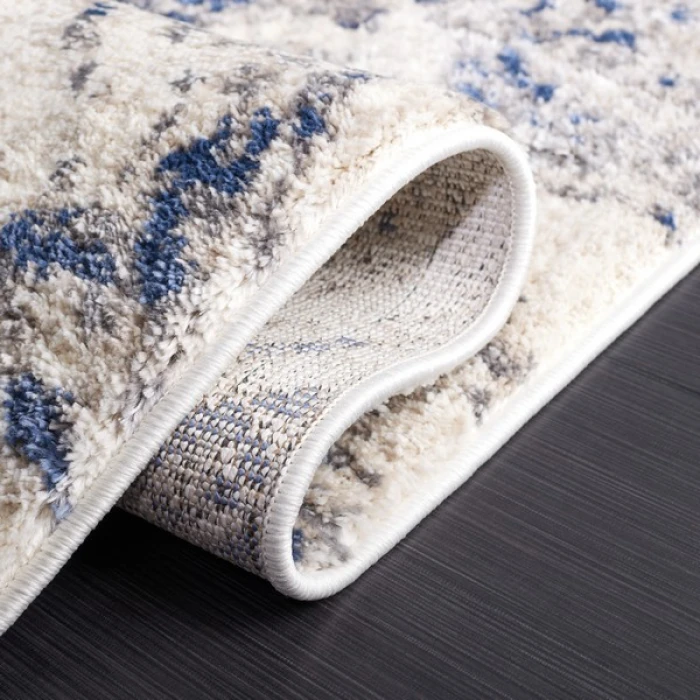 Safavieh Petra Ivory / Blue PTA102 5 ft. 3 in. X 7 ft. 7 in. Rectangle Rug