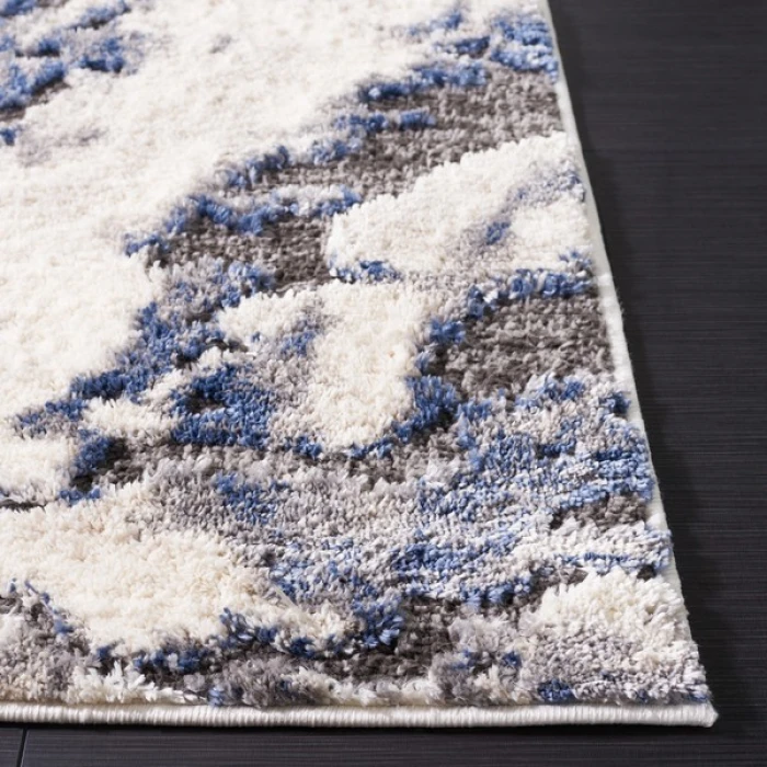 Safavieh Petra Ivory / Blue PTA104 2 ft. 3 in. X 8 ft. Runner Rug
