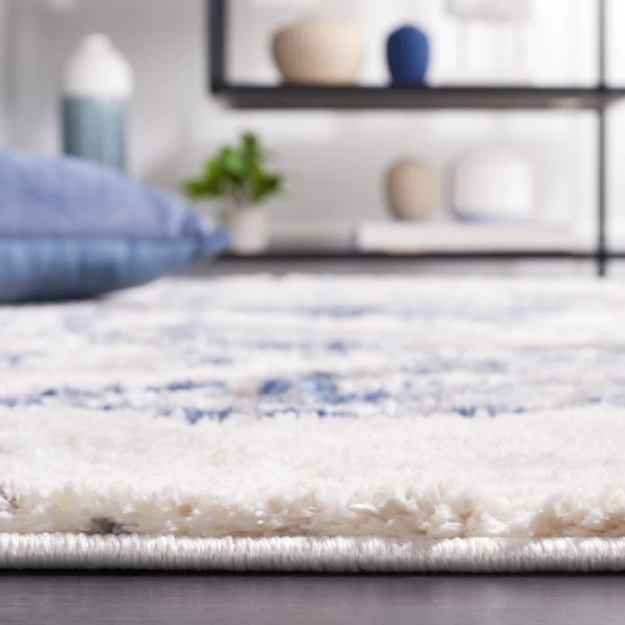 Safavieh Petra Ivory / Blue PTA104 2 ft. 3 in. X 8 ft. Runner Rug