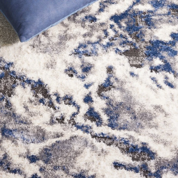 Safavieh Petra Ivory / Blue PTA104 2 ft. 3 in. X 8 ft. Runner Rug