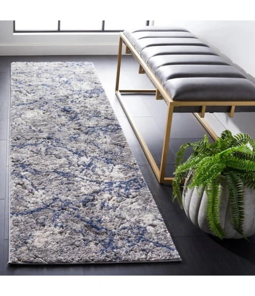 Safavieh Petra Light Grey / Light Beige PTA108 2 ft. 3 in. X 8 ft. Runner Rug