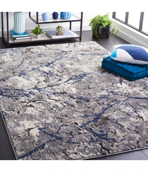 Safavieh Petra Light Grey / Light Beige PTA108 4 ft. X 6 ft. Rectangle Rug
