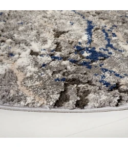 Safavieh Petra Light Grey / Light Beige PTA108 6 ft. 7 in. X 6 ft. 7 in. Round Rug