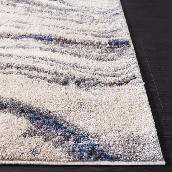 Safavieh Petra Light Beige / Blue PTA110 5 ft. 3 in. X 7 ft. 7 in. Rectangle Rug