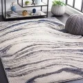 Safavieh Petra Light Beige / Blue PTA110 5 ft. 3 in. X 7 ft. 7 in. Rectangle Rug