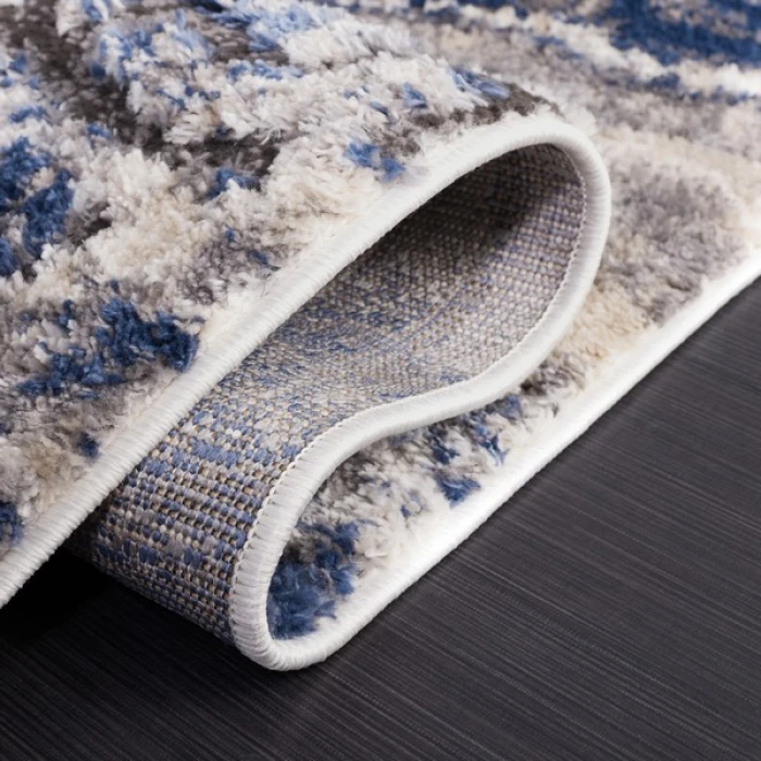 Safavieh Petra Light Beige / Blue PTA112 5 ft. 3 in. X 7 ft. 7 in. Rectangle Rug