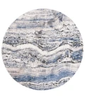 Safavieh Petra Light Beige / Blue PTA112 6 ft. 7 in. X 6 ft. 7 in. Round Rug