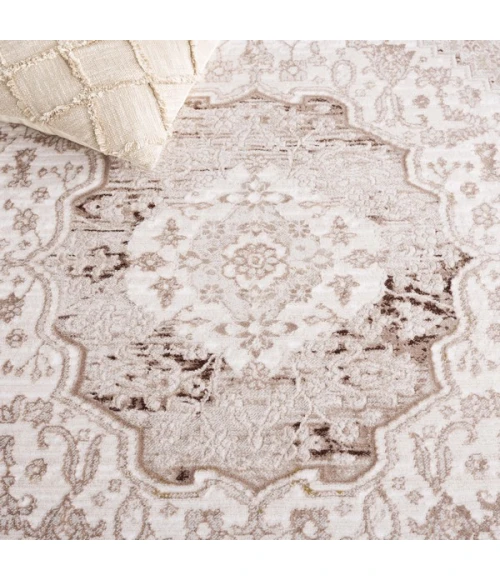 Safavieh Prestige Ivory / Beige PTE102 9 ft. X 12 ft. Rectangle Rug