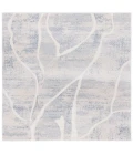 Safavieh Prestige Ivory / Blue PTE104 6 ft. 7 in. X 6 ft. 7 in. Square Rug