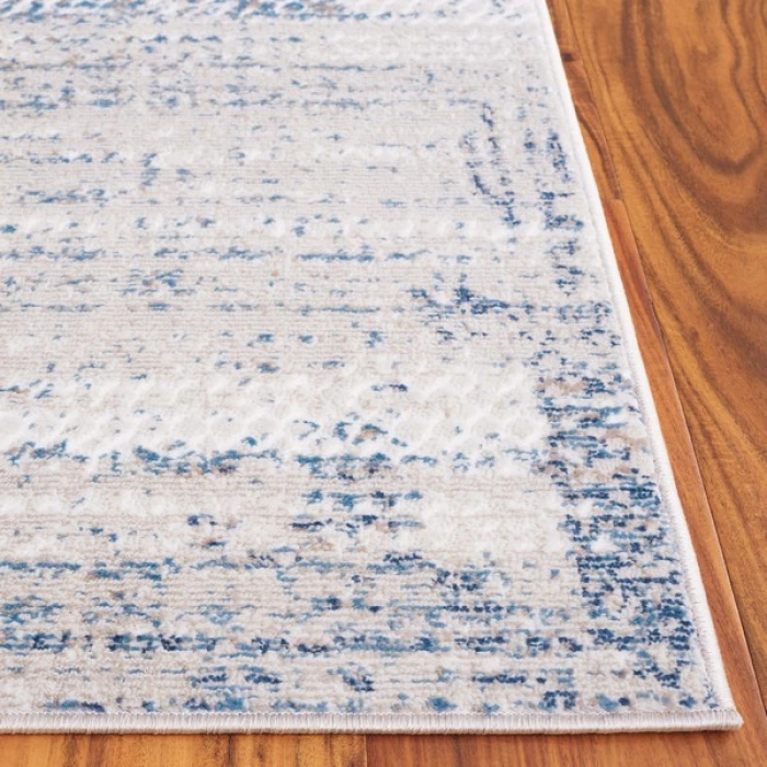 Safavieh Prestige Ivory / Blue PTE114 5 ft. 3 in. X 7 ft. 6 in. Rectangle Rug