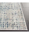 Safavieh Rainbow Blue / Ivory RBW654 6 ft. 7 in. X 6 ft. 7 in. Round Rug